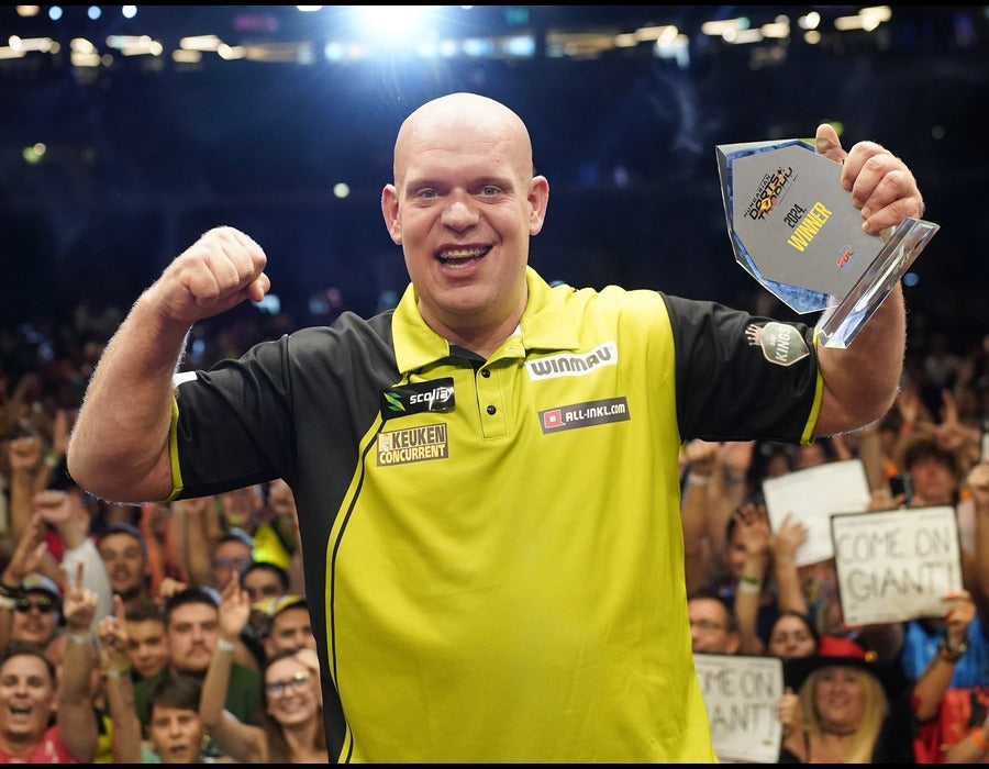 Van Gerwen ends European Tour drought in style