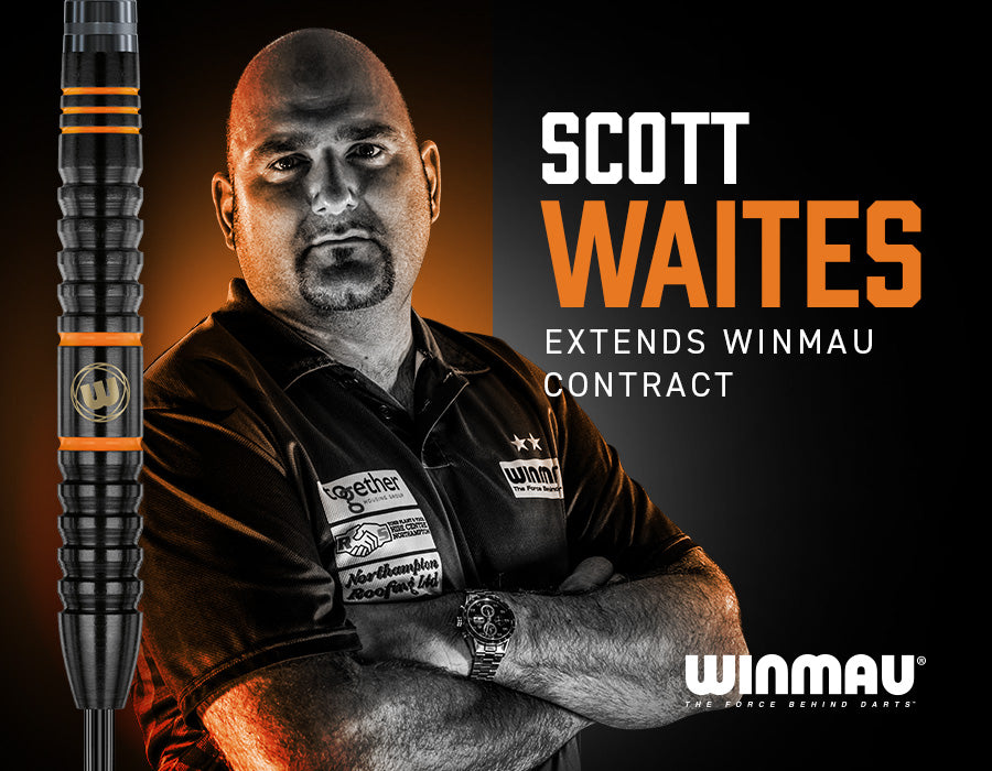 Scott Waites Fire Still Burns Red Hot with New Winmau Contract