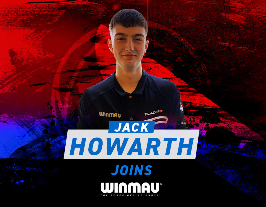 Jack Howarth signs with Winmau