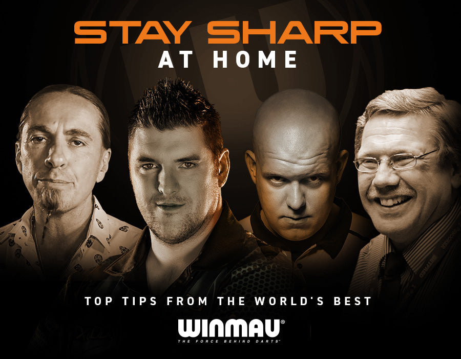 Stay Sharp at Home – Top Tips from The Worlds Very Best – Winmau