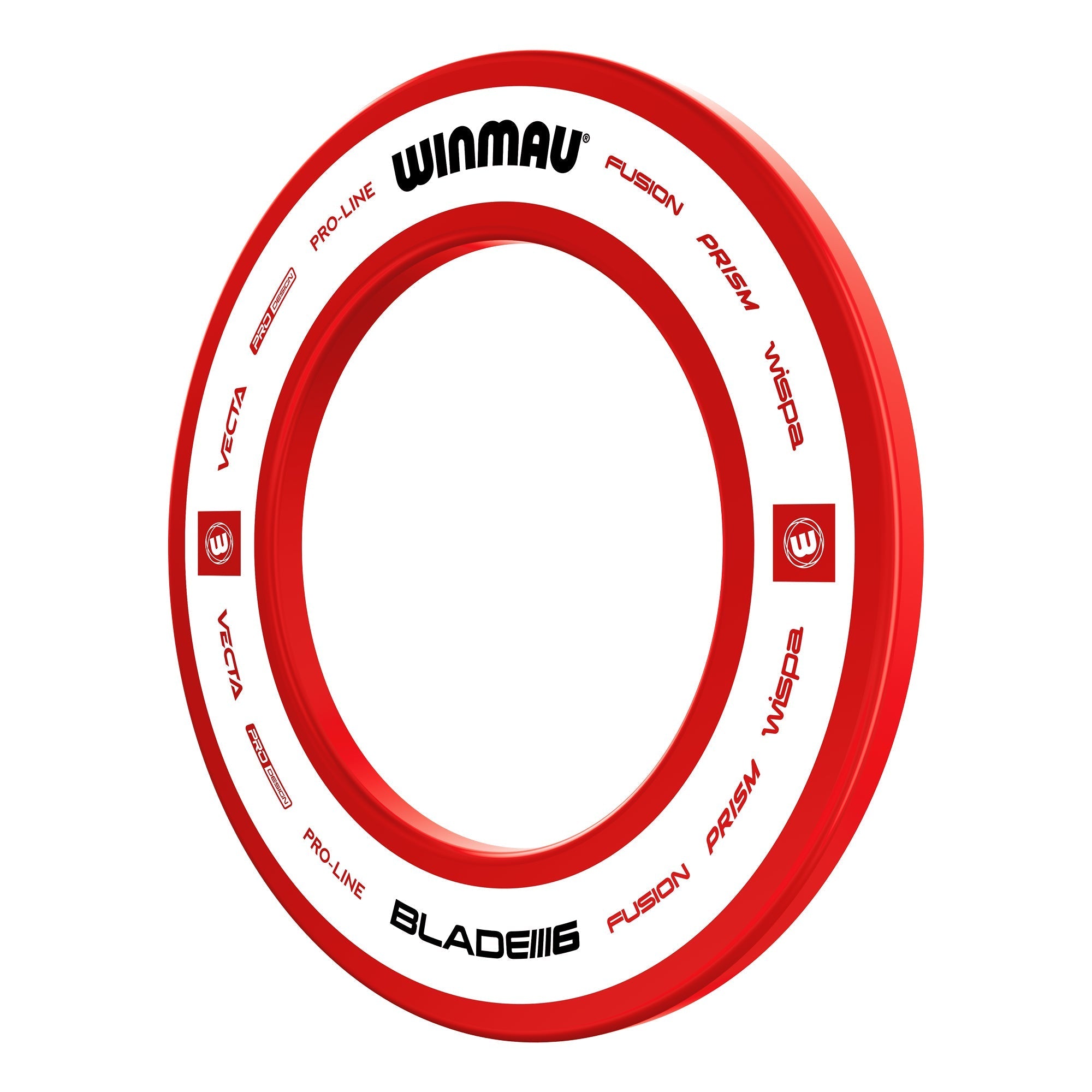 Pro-Line 2.0 Rotes Dartscheiben-Schutzschild