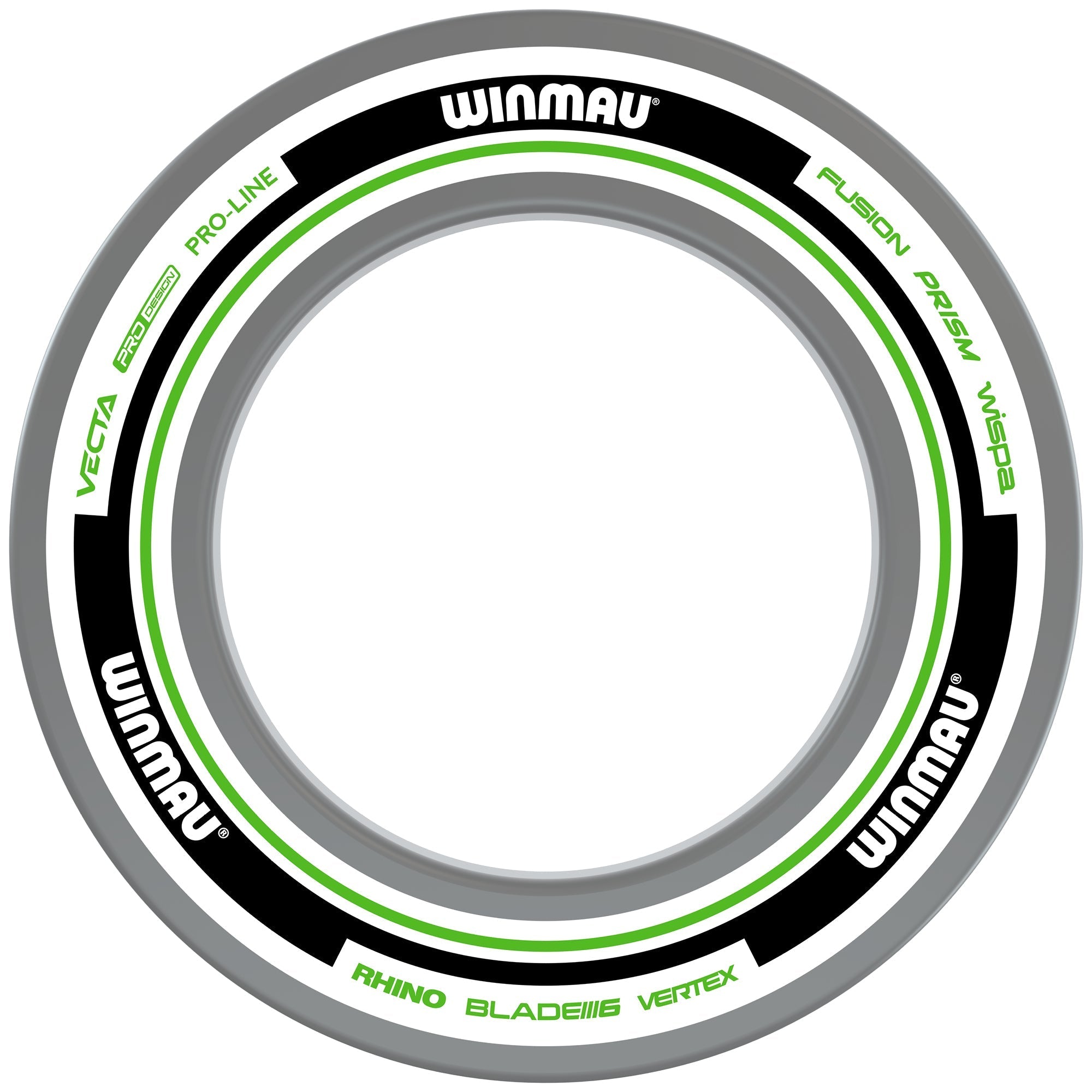 Advance White and Green Dartboard Surround