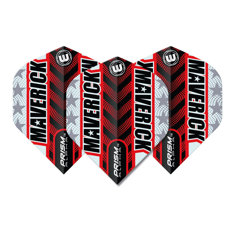 Grey & Red Prism Alpha Standard
