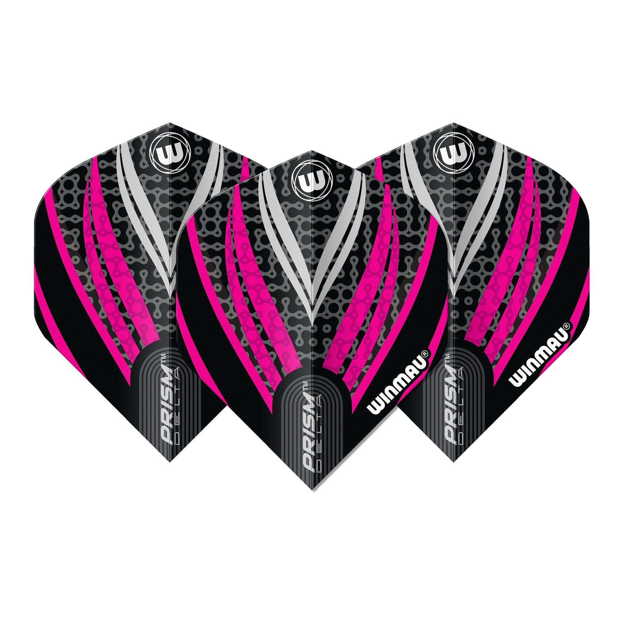 Black, White & Pink Prism Delta Standard
