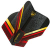 Negro, Rojo y Dorado Prisma Zeta Estándar