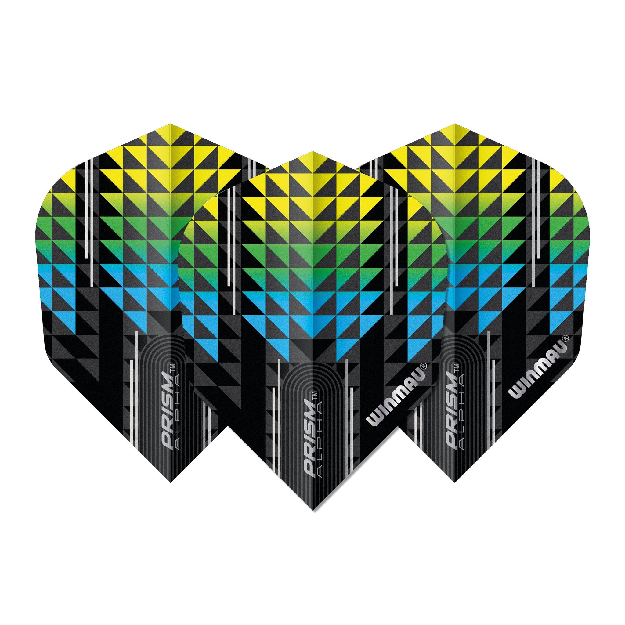 Black, Yellow & Blue Prism Alpha #6