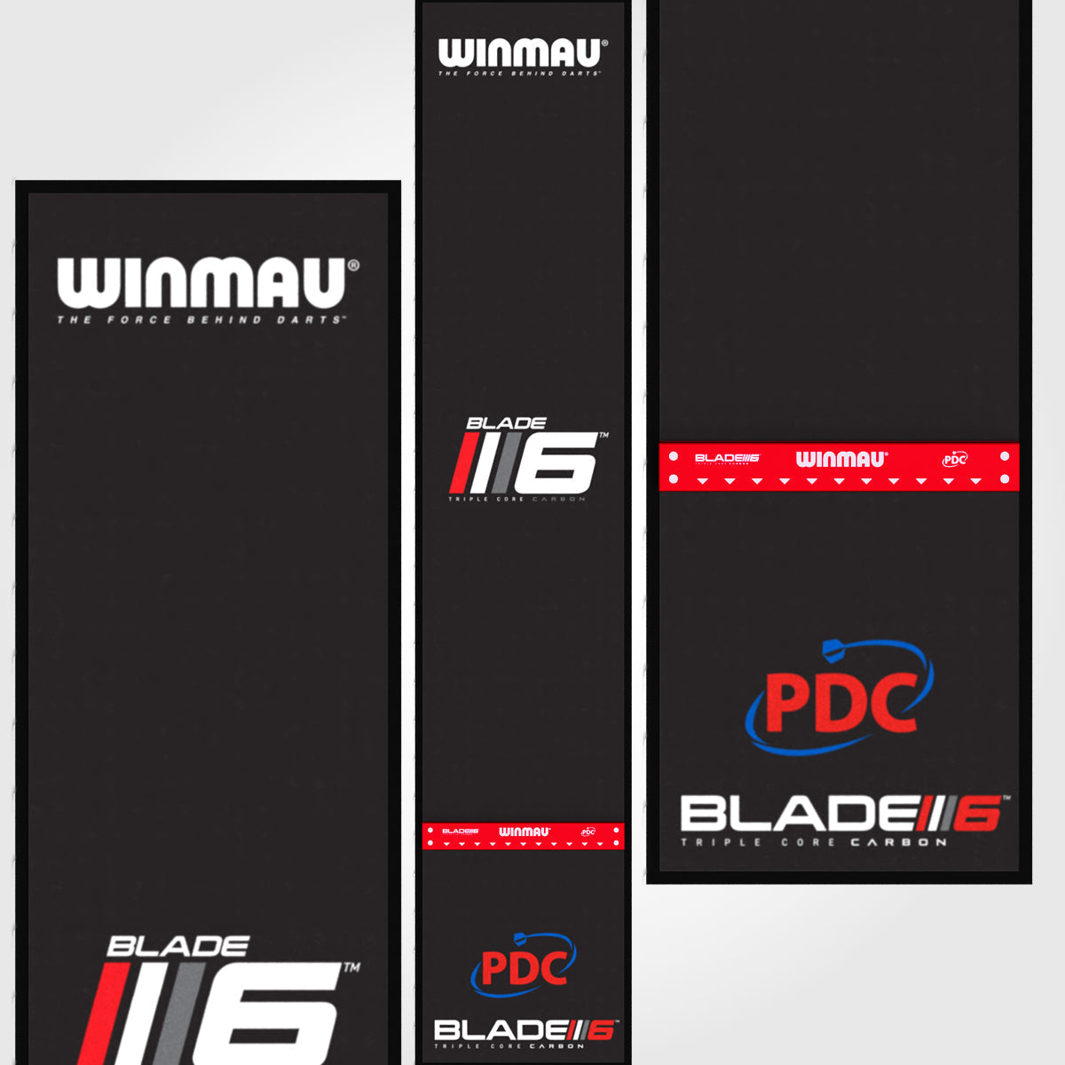 Pro Zone Präzisionsklinge 6 Soft Feel Dartmatte & Integriertes Oche