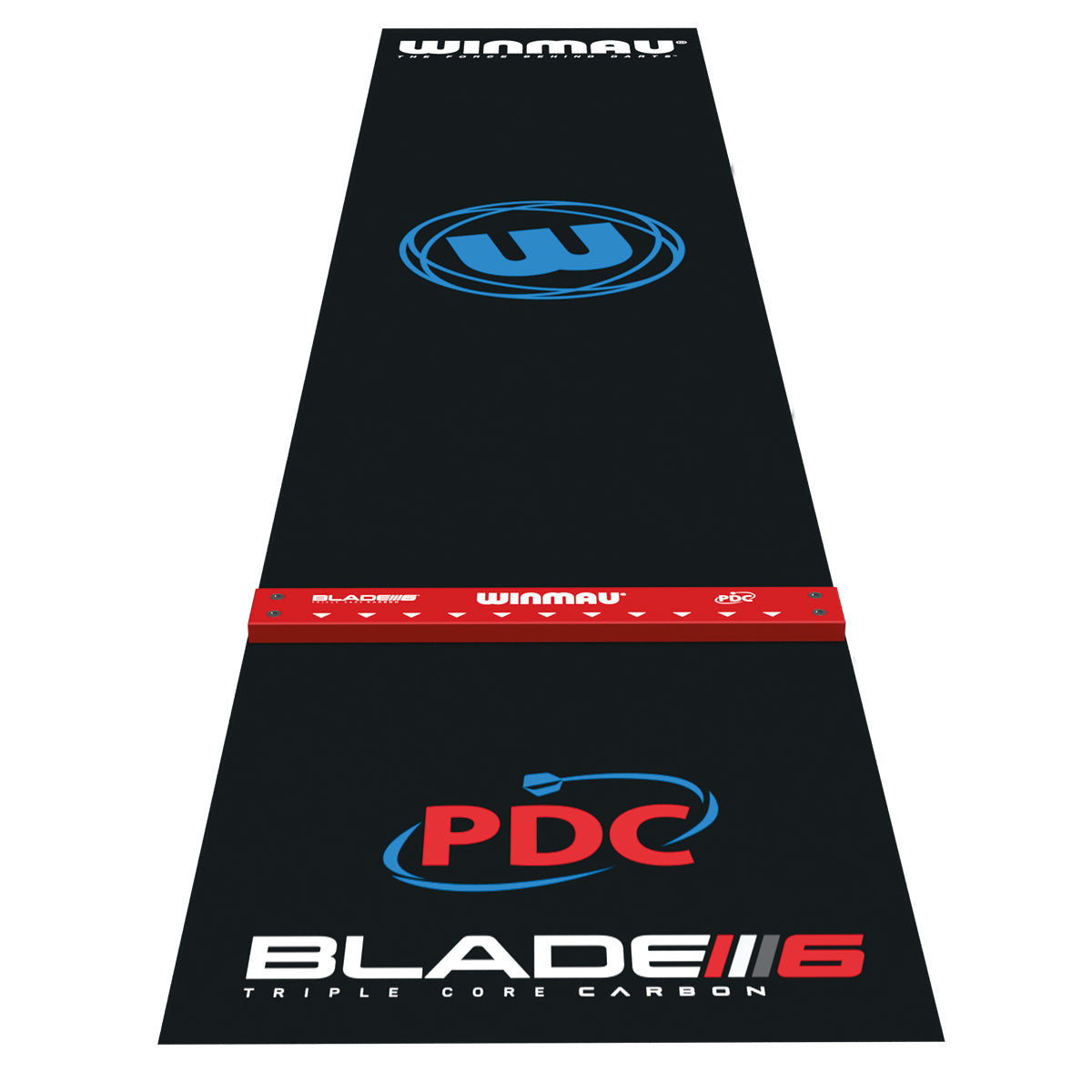 Alfombrilla de dardos de PVC de precisión Pro Zone y oche integrado