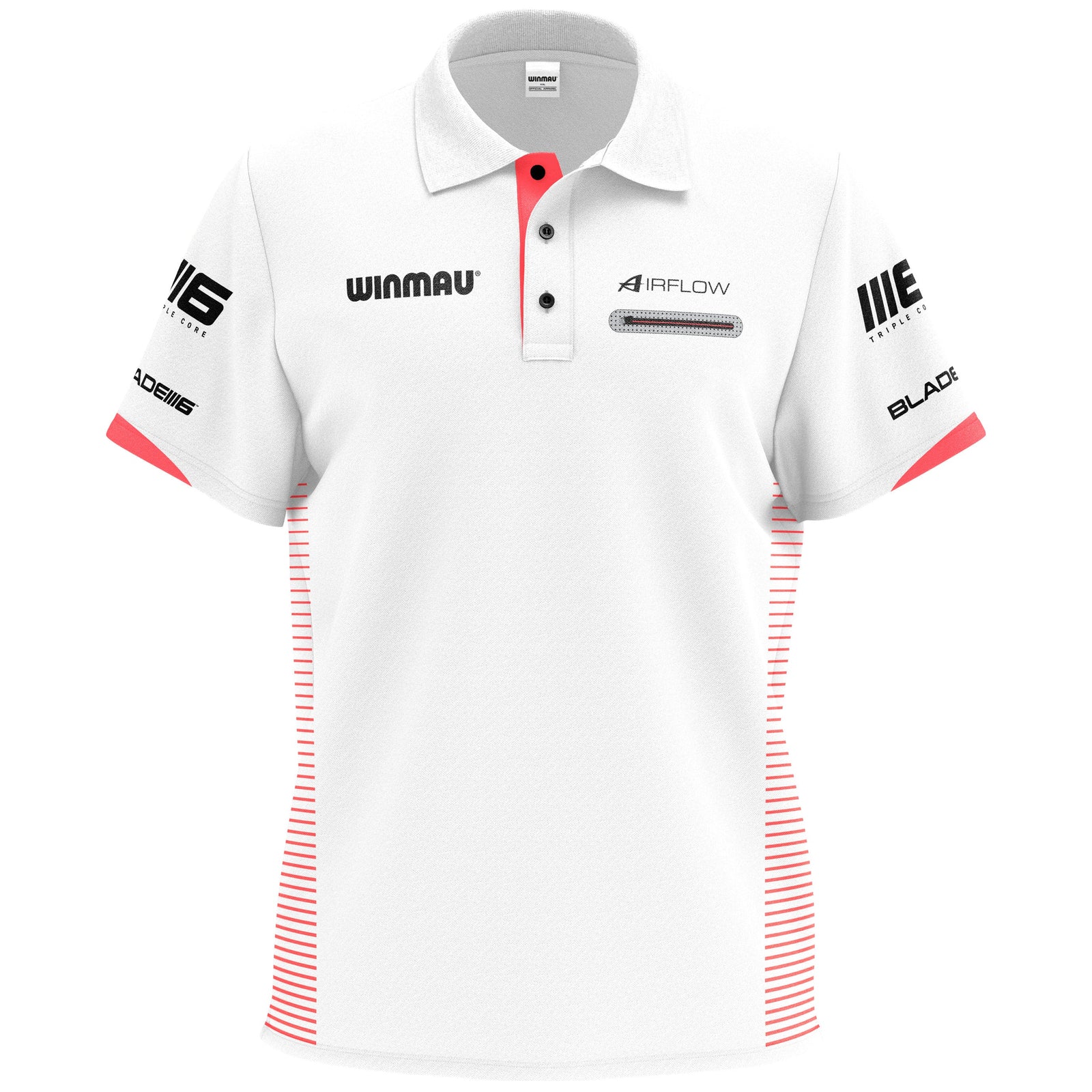Pro-Line Tour Polo White Blade 6