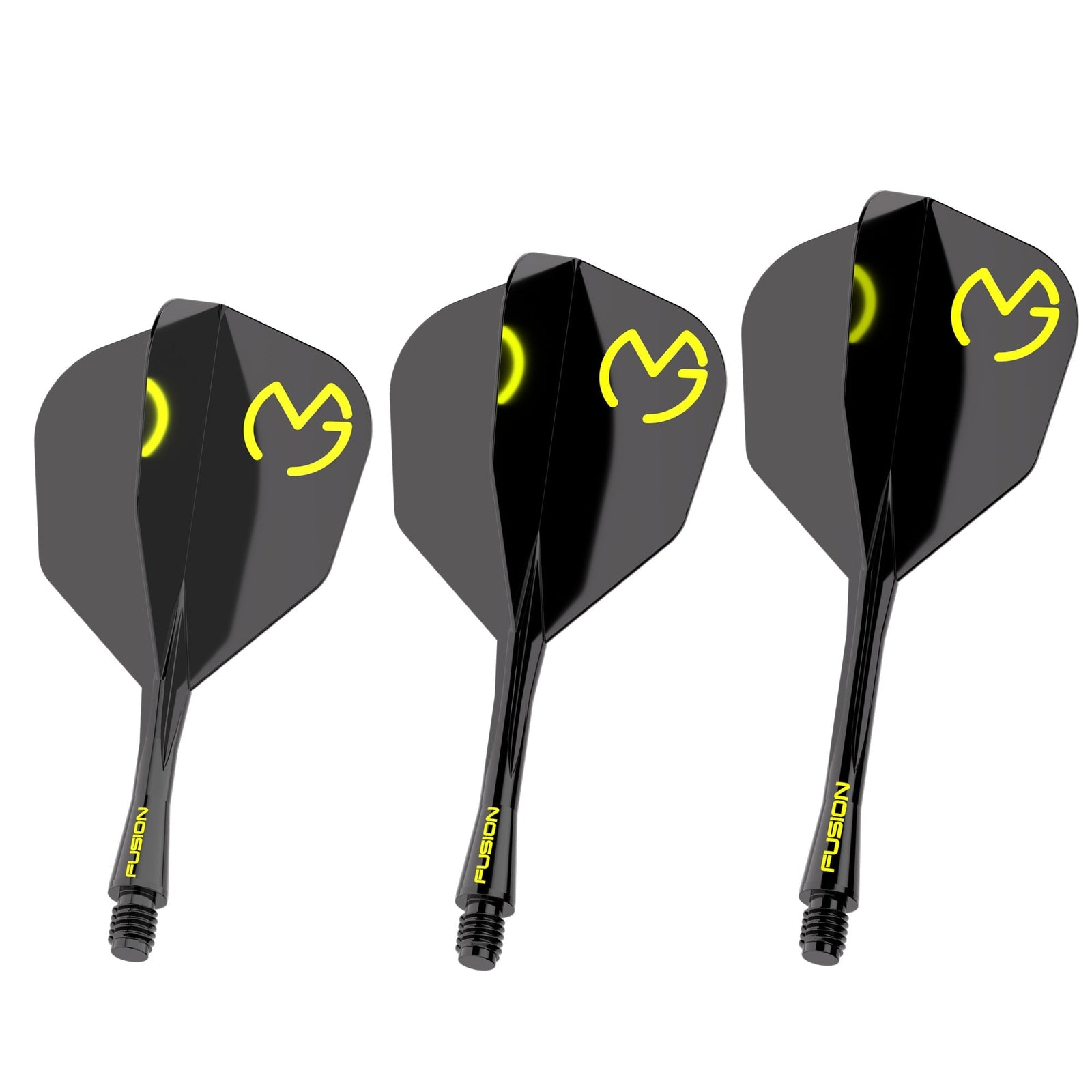 Fusion #6 Integrated Flight & Shaft MvG Design Black & Green