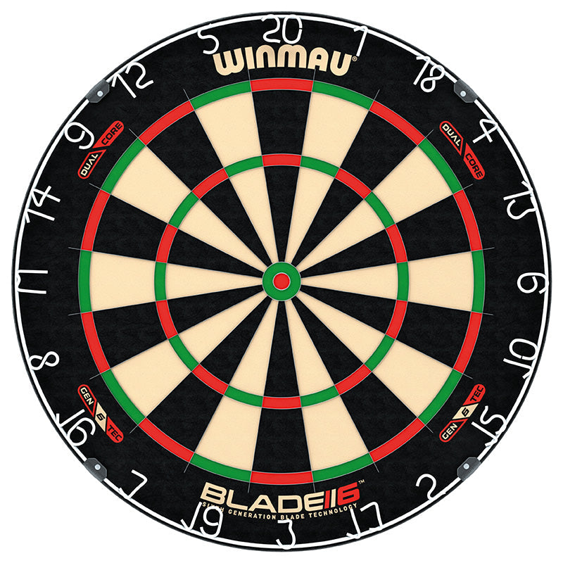Winmau Dartboard Blade 6 Dual Core | Bersaglio Professionale PDC | Sisale Ad Alta Visibilità - Foto 14