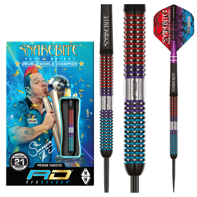 Peter Wright Snakebite Spirit Darts | Red Dragon Darts – Winmau