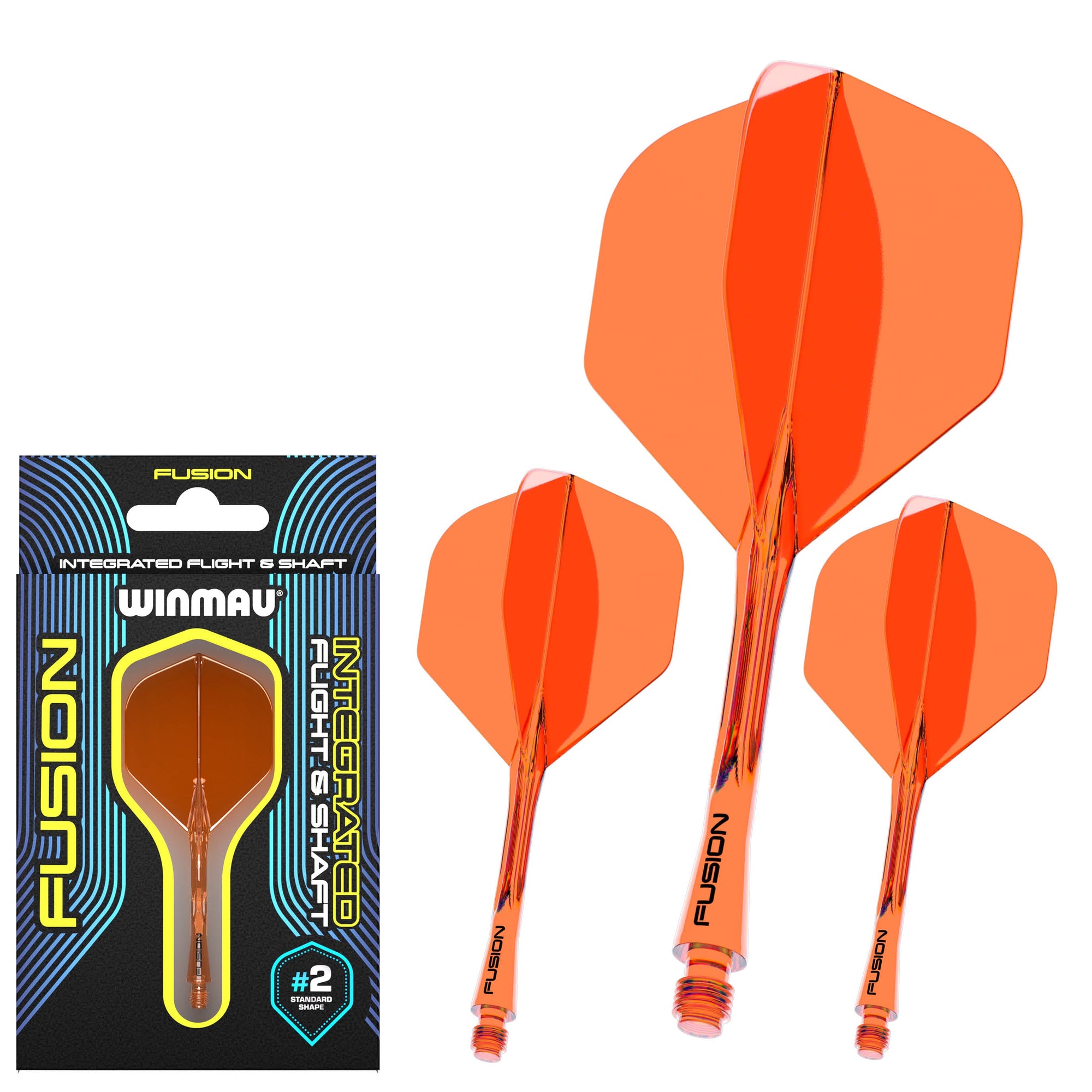 Fusion #2 Integrierter Flug & Welle - Neon Orange