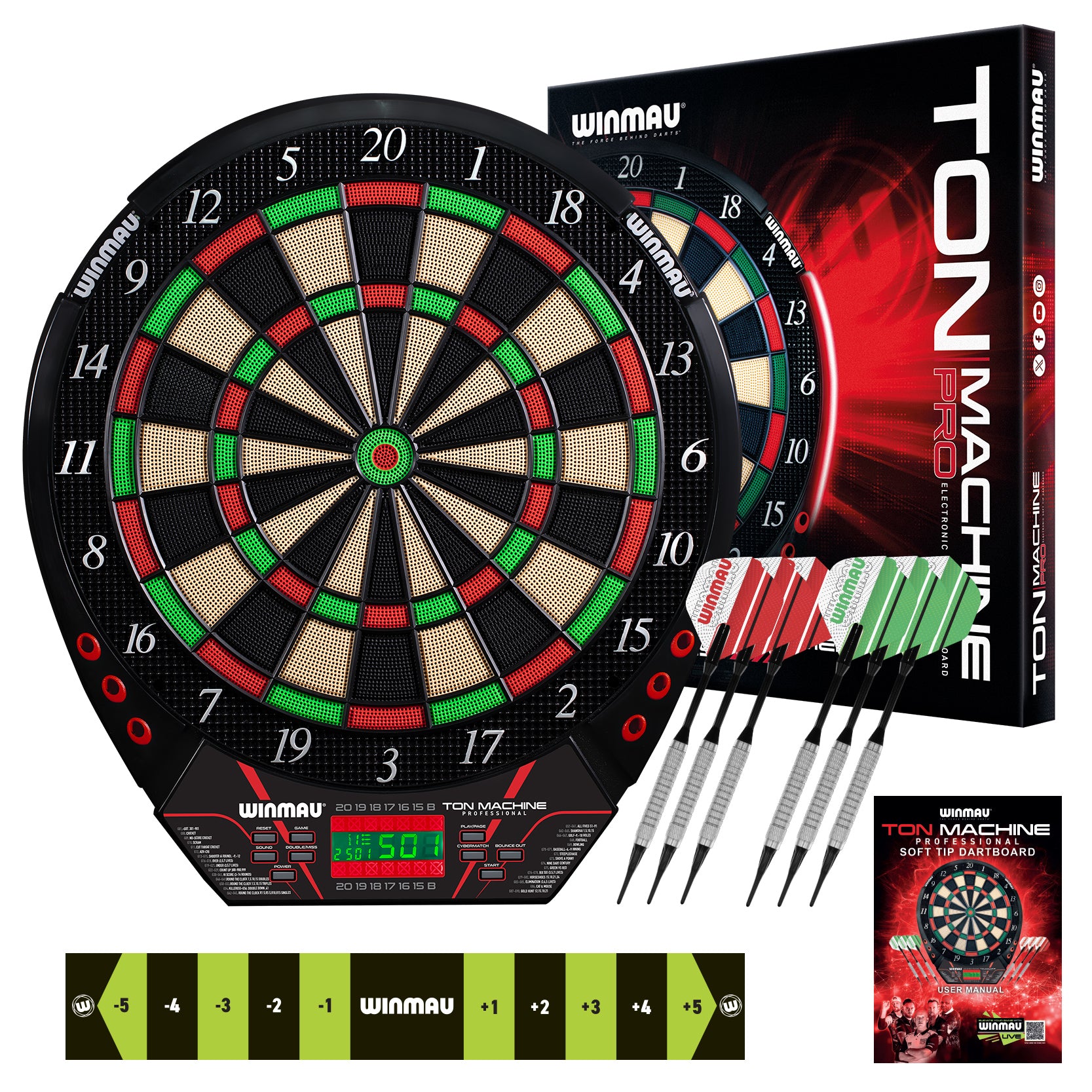 Ton Machine Soft Tip Dartboard