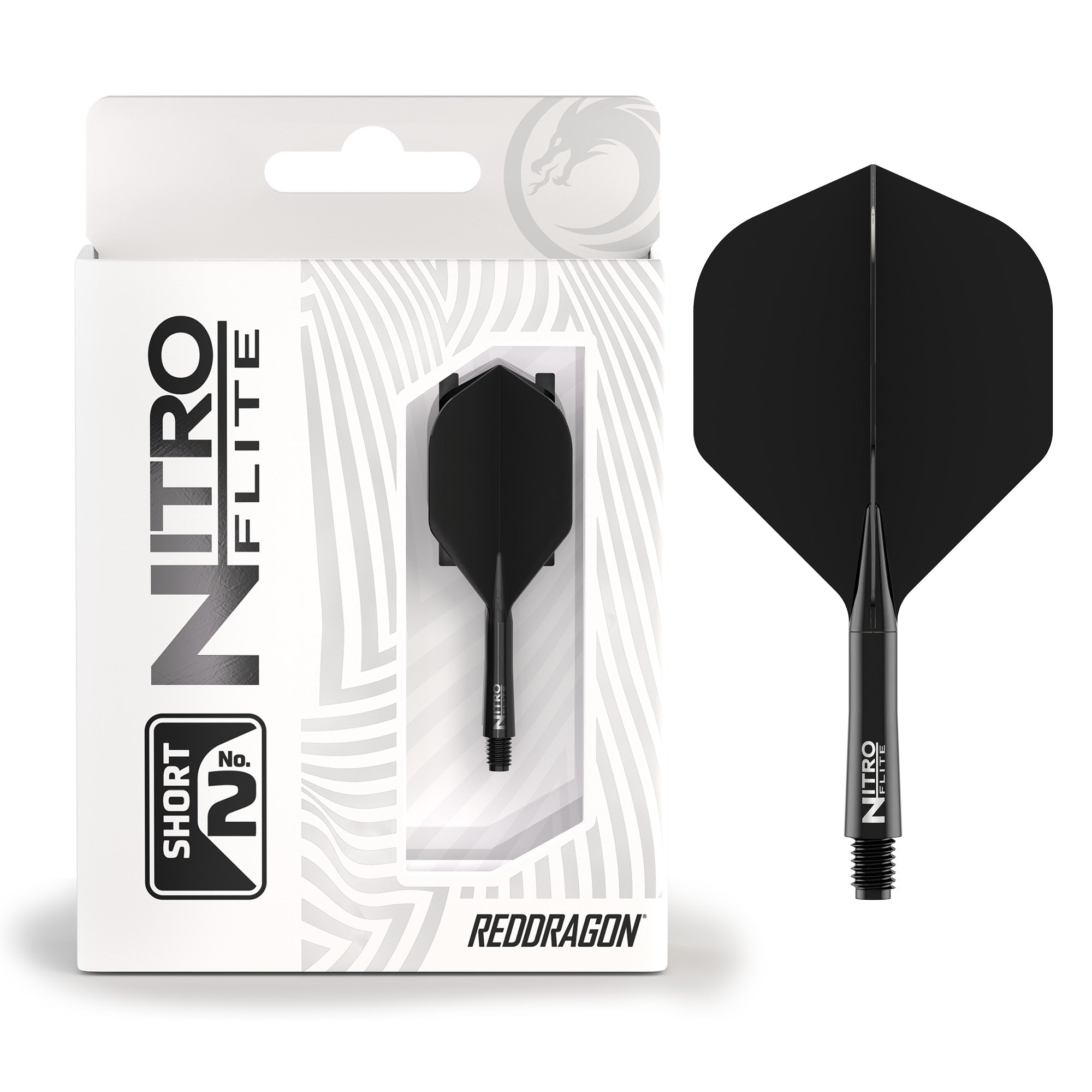 Nitro Flite - Integrierter Flug und Welle Schwarz & Schwarz