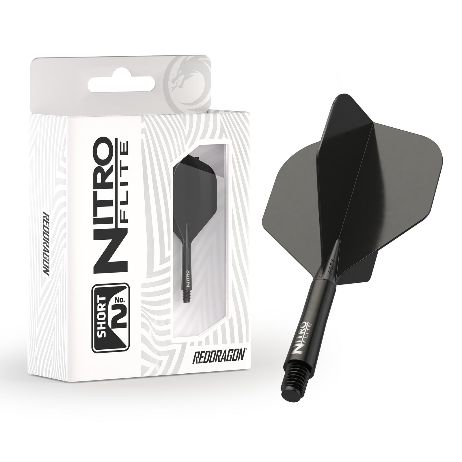 Nitro Flite -  Integrated Flight and Shaft Black & Black
