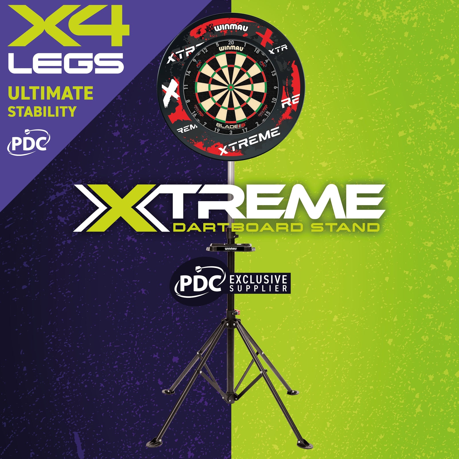 Xtreme Dartboard Stand with Blade 6 Dual Core and Surround