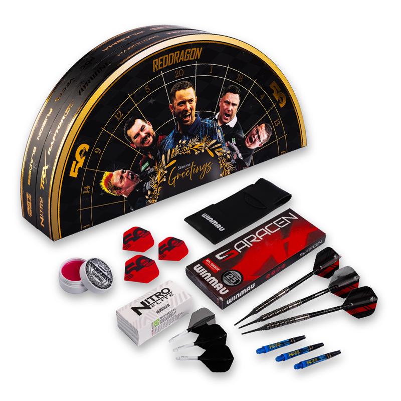 Premium Dual-Branded Red Dragon x Winmau Advent Calendar - Soft Tip