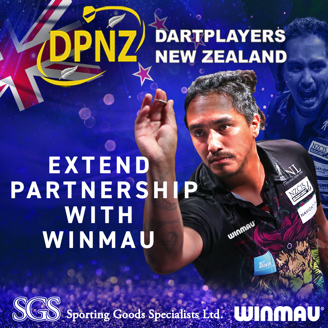 Winmau, Sporting Goods and the DPNZ leading the way in New Zealand