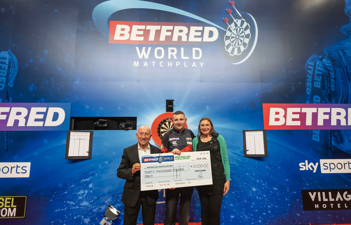BETFRED DONATE £30,000 TO MACMILLAN CANCER SUPPORT FOLLOWING BLACKPOOL ACTIVITY