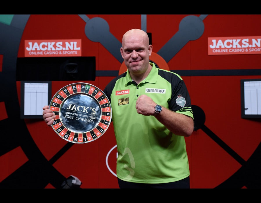 NINE-DART VAN GERWEN SEALS FIFTH WORLD SERIES FINALS TITLE