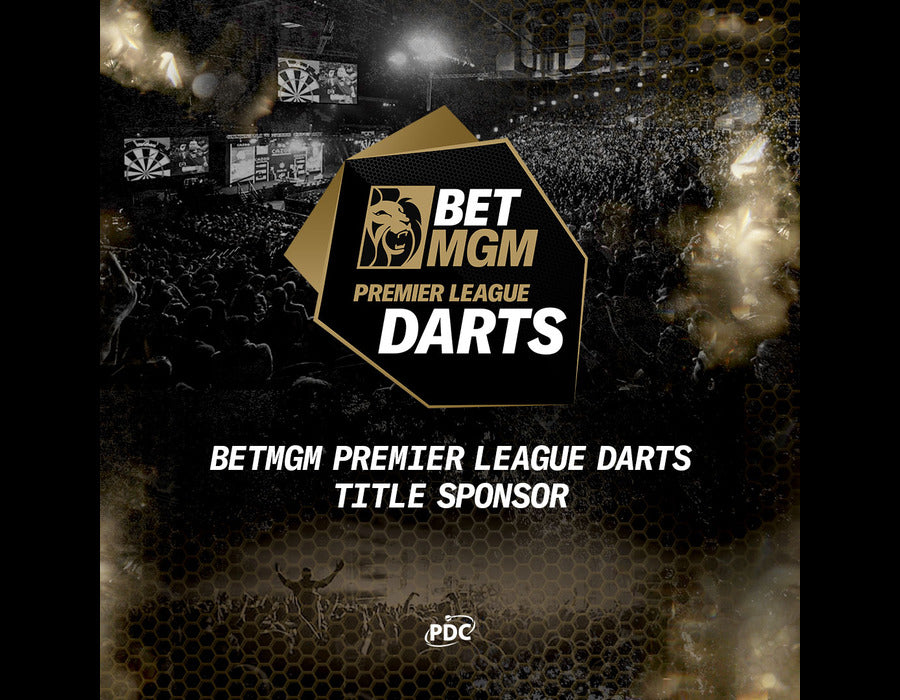 BETMGM STARS AS NEW TITLE SPONSOR OF PREMIER LEAGUE DARTS