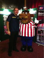 WEBSTER POWERS PAST LEWIS WHILST WHITLOCK TAMES THE BULL AND DELIGHT EXETER CROWD