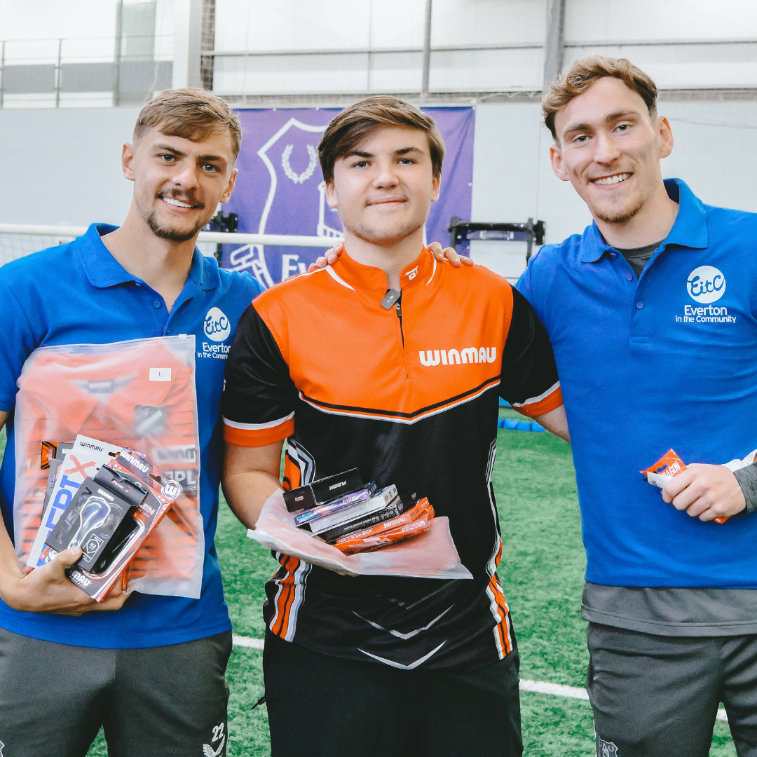 Everton (EITC), JDC & Winmau Unite to Bring Darts Education to Communities