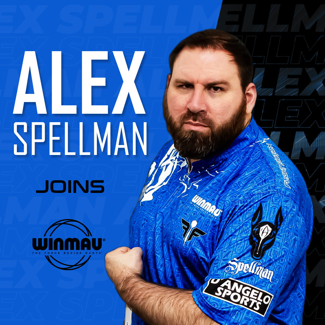 Winmau Sign American star - Alex Spellman