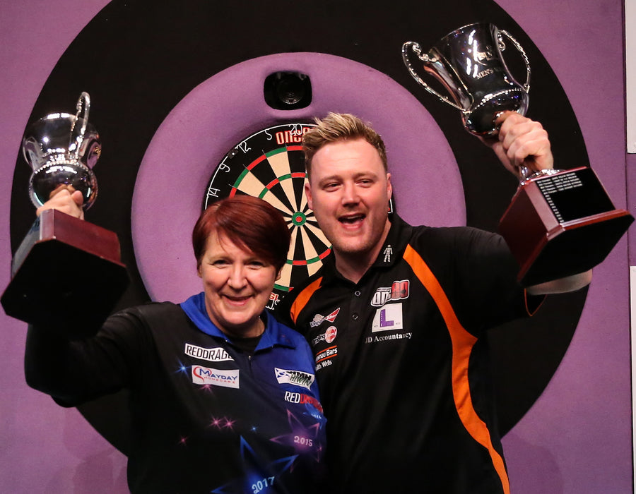 Ashton and Williams 2019 BDO World Trophy Winners