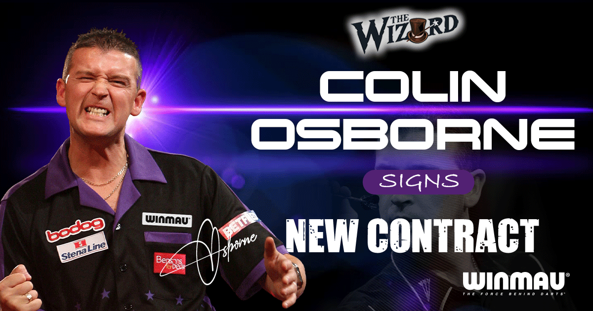 COLIN OSBORNE RETURNS TO WINMAU