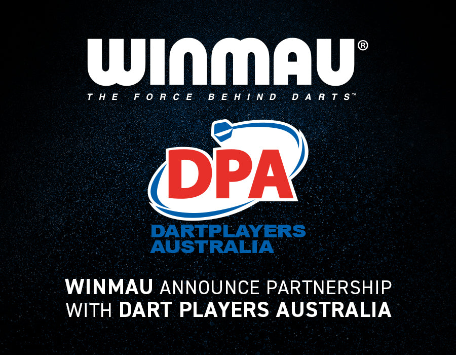 Winmau Announce Partnership with Dart Players Australia