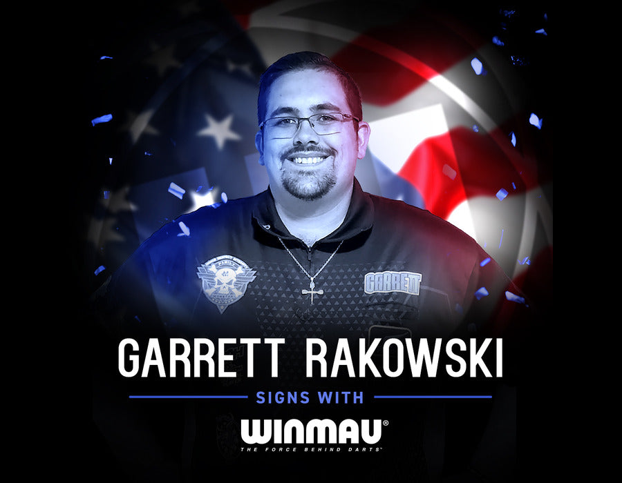 Garrett Rakowski Joins Winmau Team America
