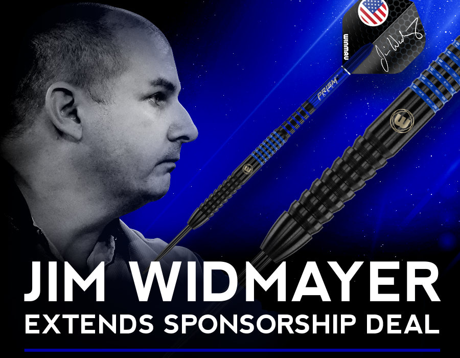 Jim Widmayer Extends Sponsorship deal with Winmau