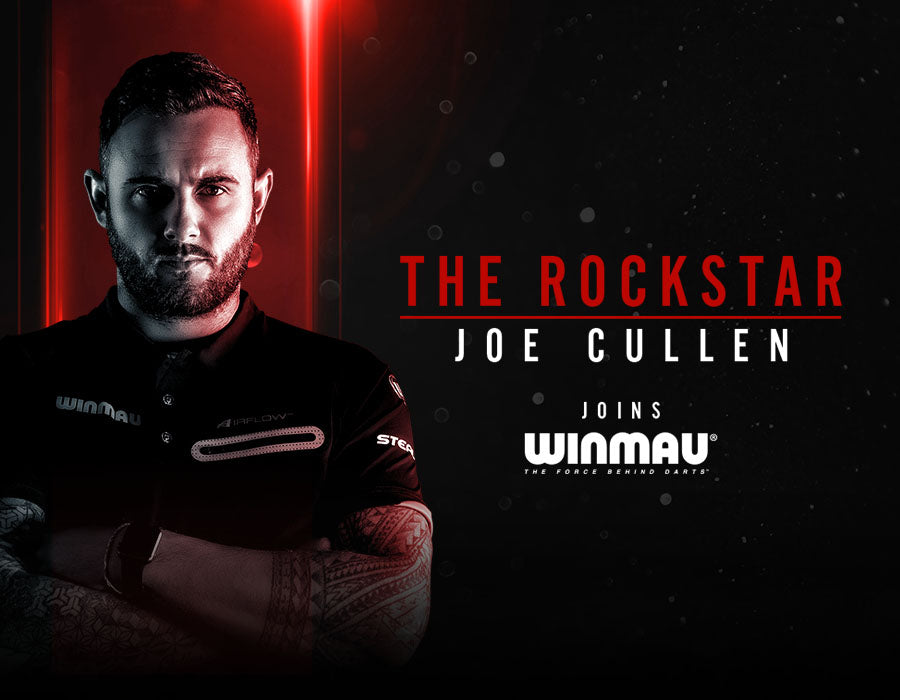 The Rockstar Joe Cullen joins Winmau