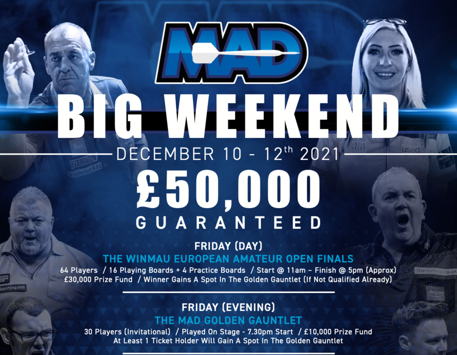 MAD £50,000.00 Big Weekend - December 2021