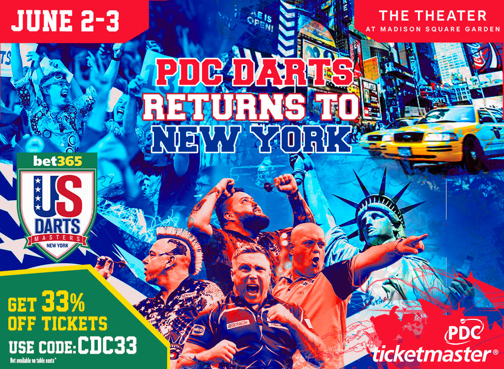 US DARTS MASTERS LINE UP CONFIRMED