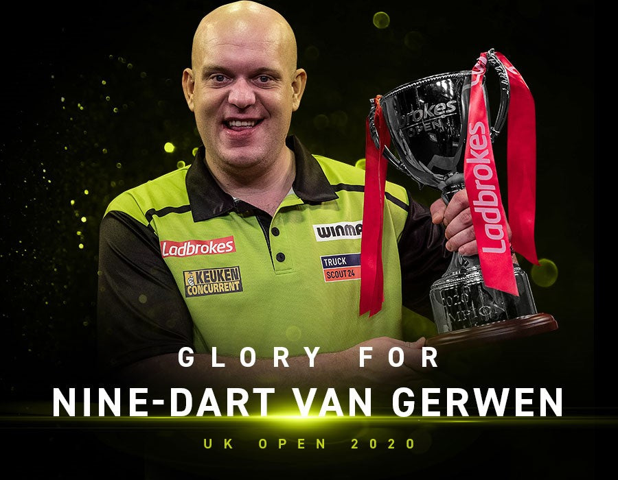 NINE-DART VAN GERWEN'S LADBROKES UK OPEN GLORY