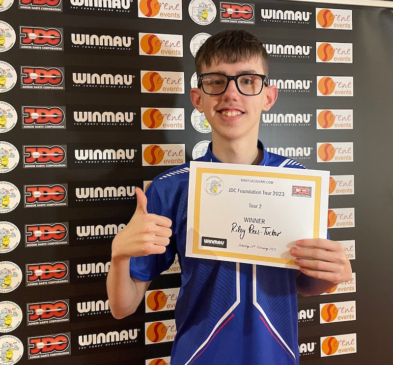 RILEY REES TUCKER PICKS UP FOUNDATION TOUR TITLES – Winmau