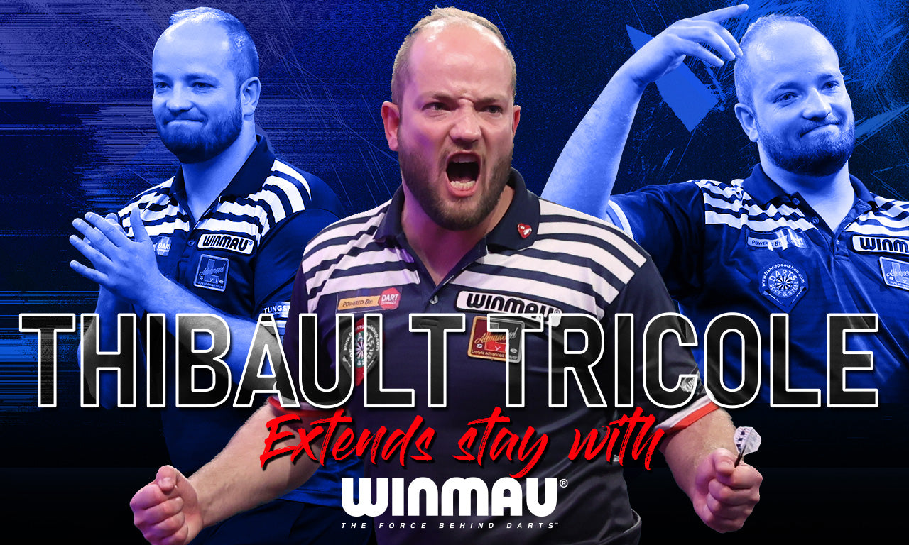 Tricole renews his partnership with Winmau
