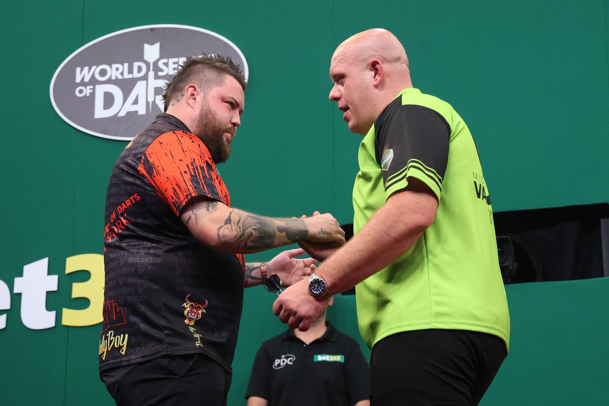 Van Gerwen Impressive Despite Falling to Defeat to Bully Boy