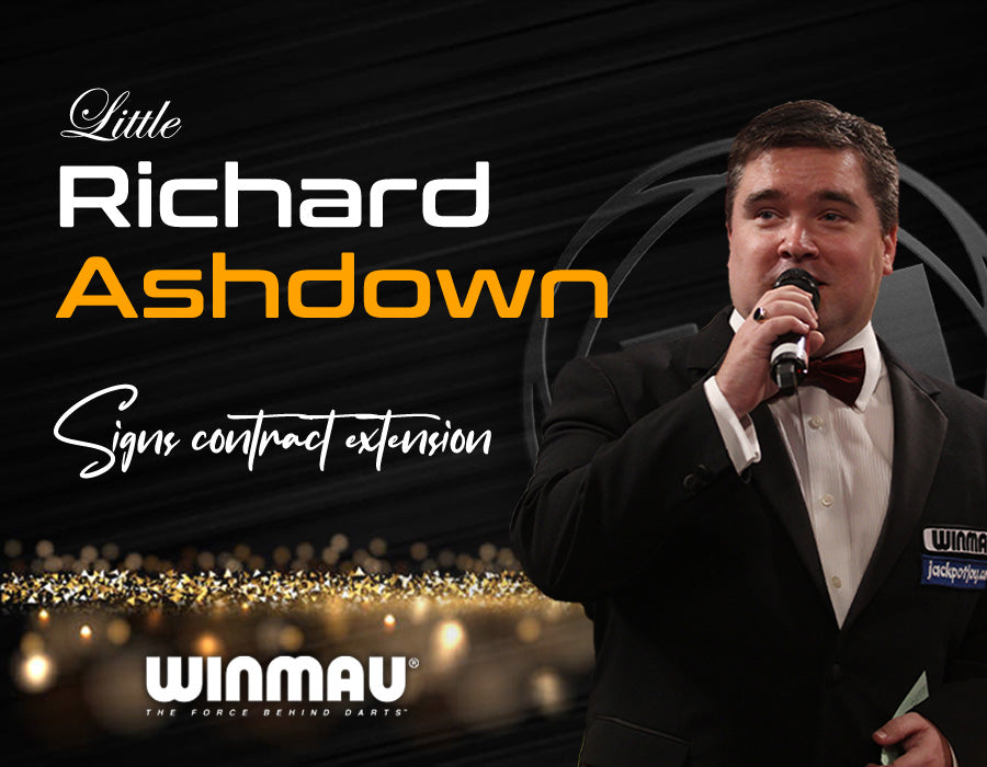 Little Richard Extends Winmau Deal