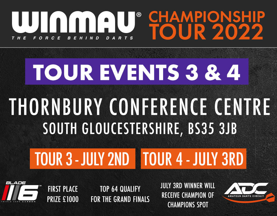 Winmau Championship Tour - Weekend 2 Bristol Preview
