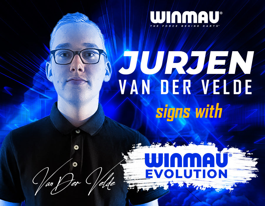 Jurjen van der Velde evolves further with new Winmau Evolution deal