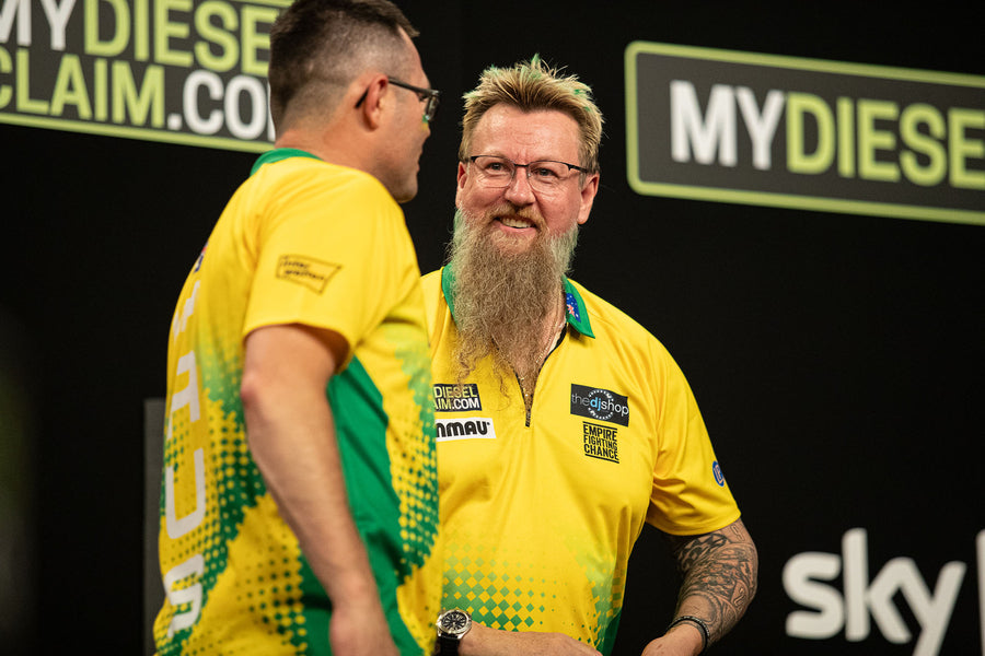 Australia Day 1 Victory in the 2023 My Diesel Claim World Cup of Darts
