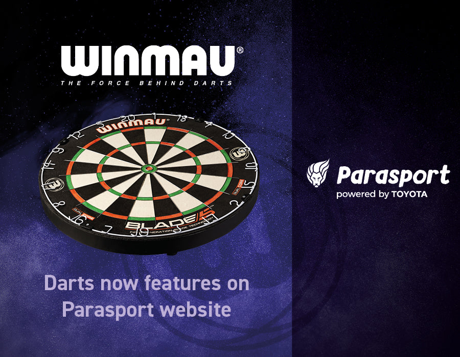 Darts now features on Parasport website