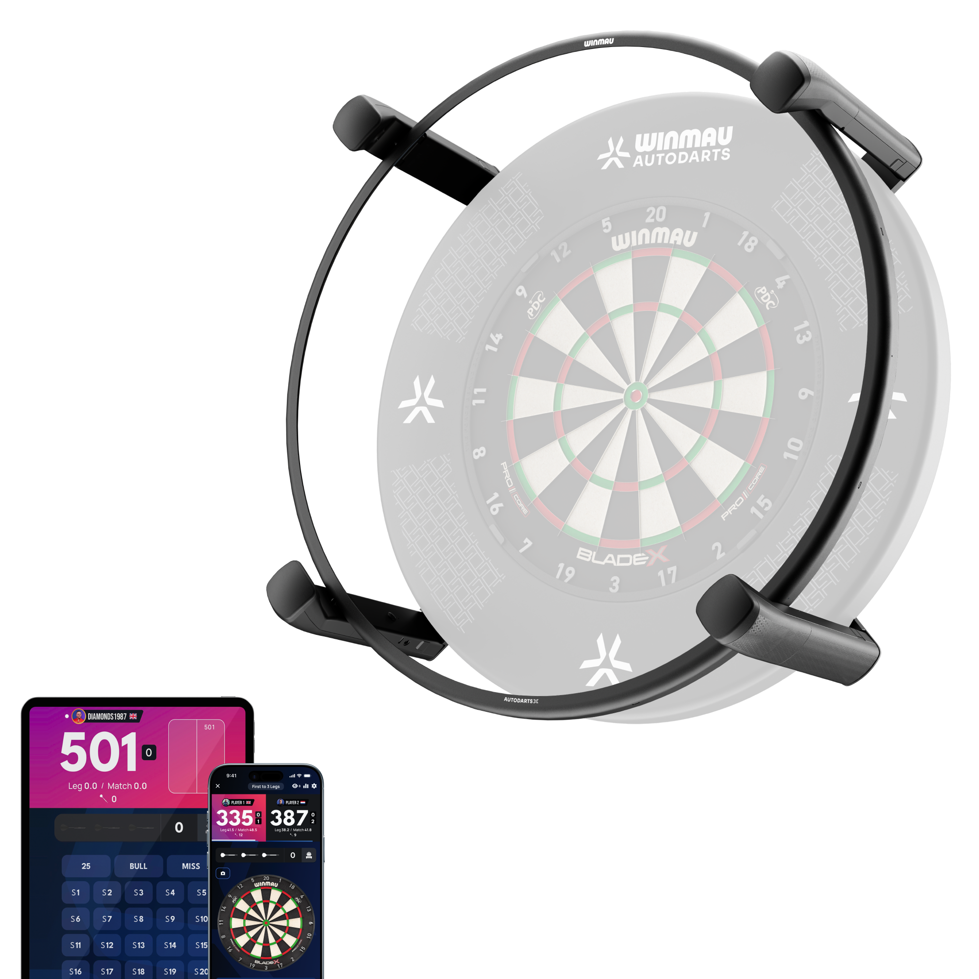 Winmau Autodarts X | Automatic Darts Scoring System