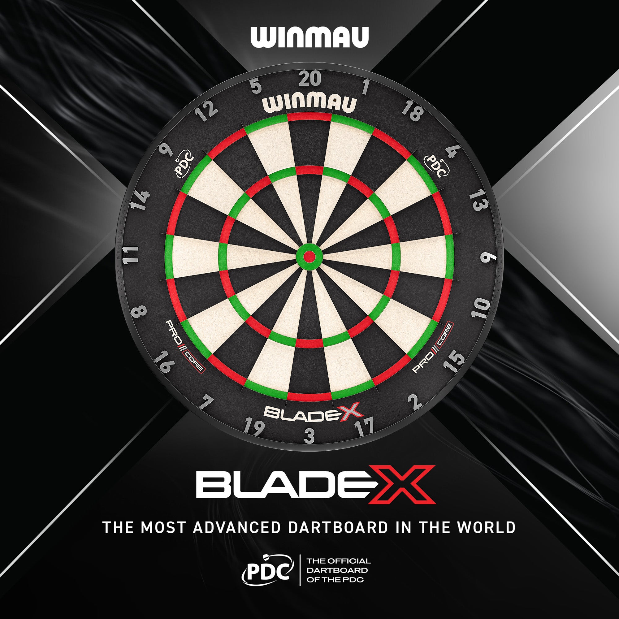 Blade X - Official PDC Dartboard