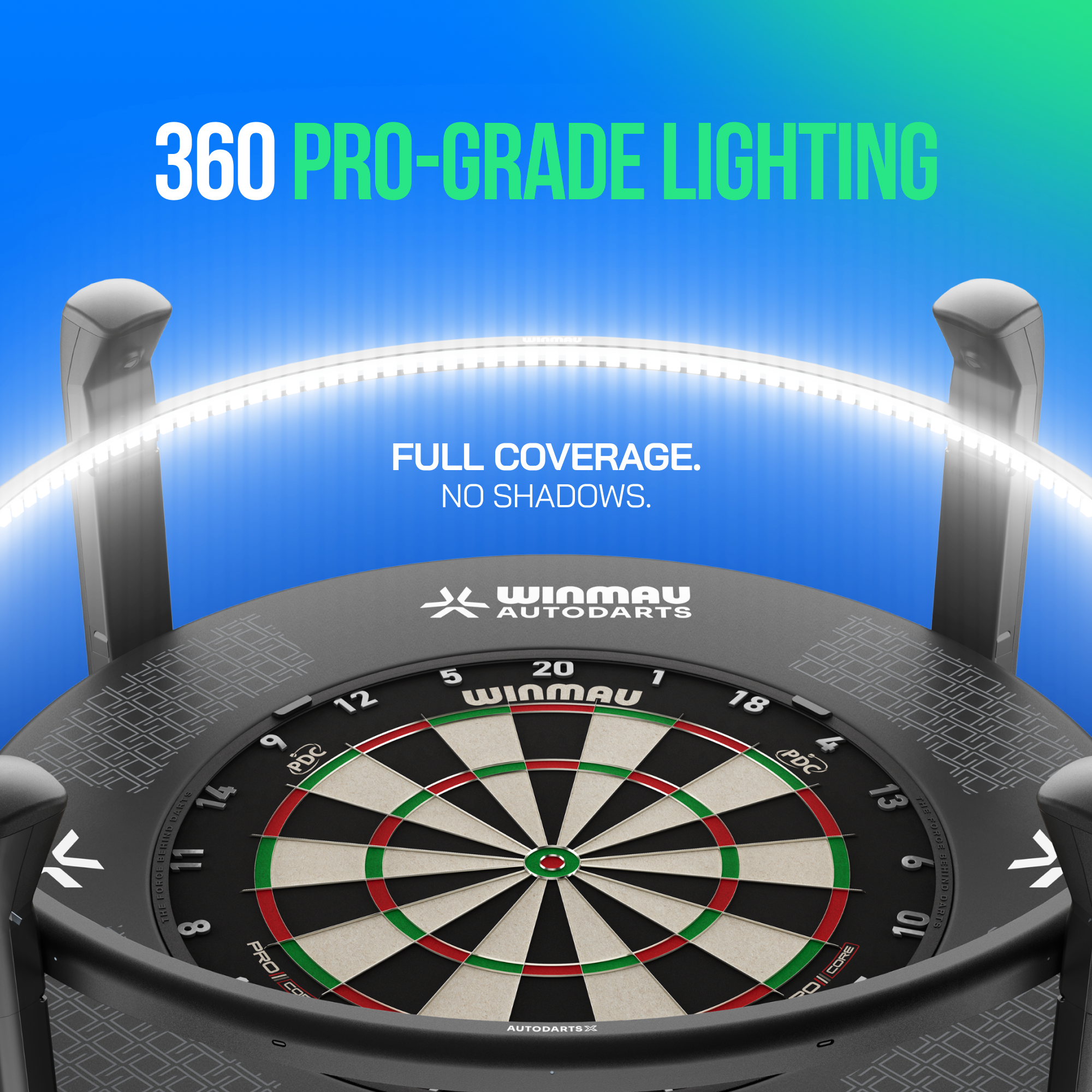 Winmau Autodarts X | Automatic Darts Scoring System