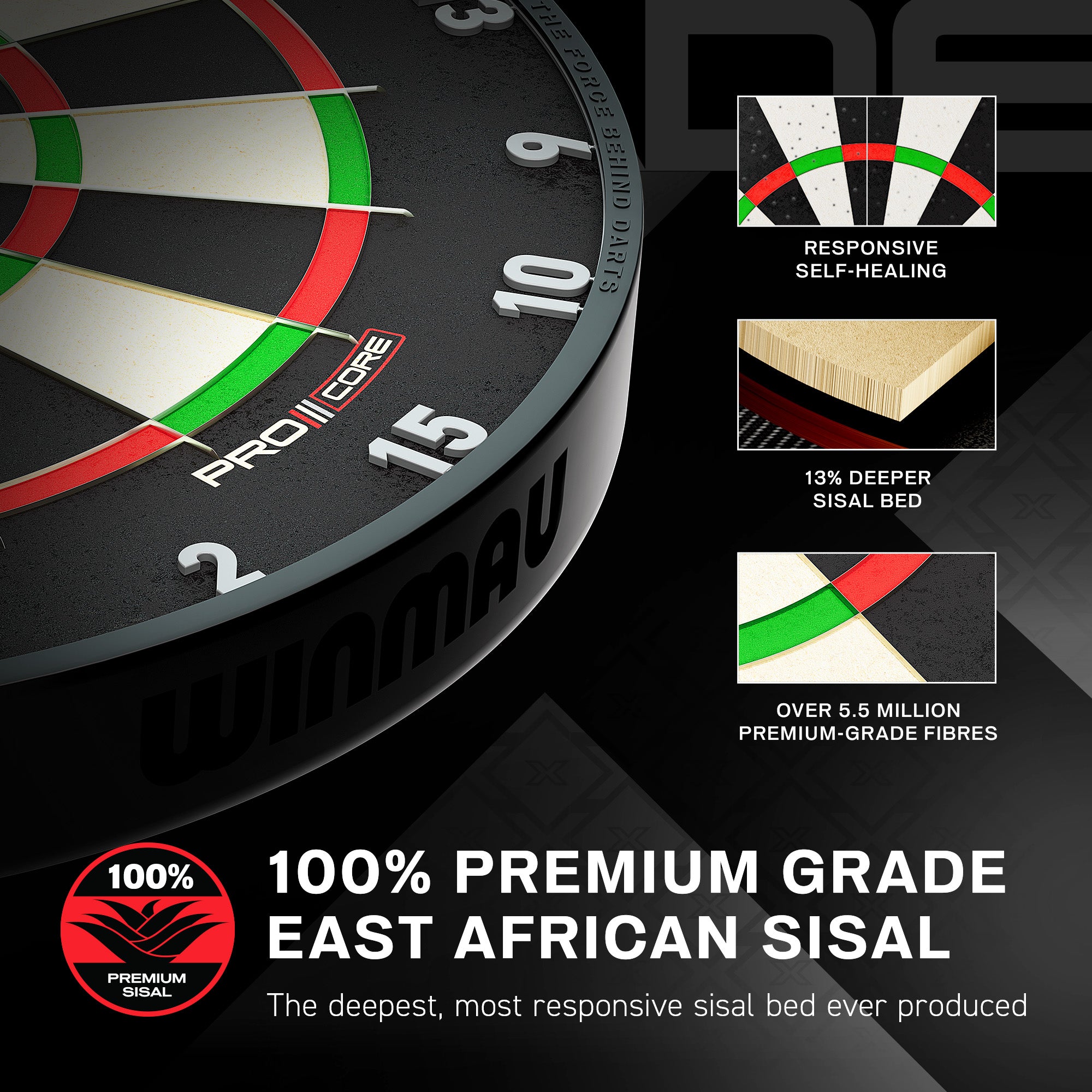 Winmau Blade X ProCore | Official Dartboard of the PDC | Winmau